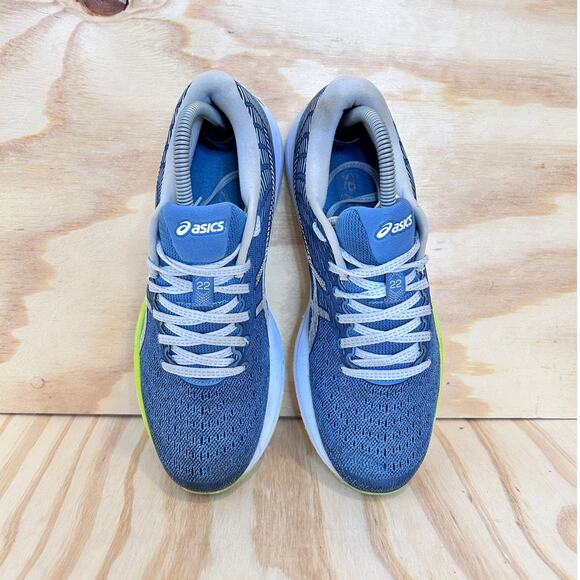 Asics - Cumulus 22 - Running Shoes - Blue - Women's - 9.5 - 1012A741 - Picture 7 of 9